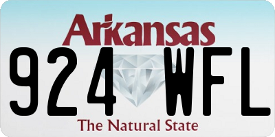 AR license plate 924WFL