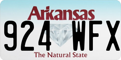 AR license plate 924WFX