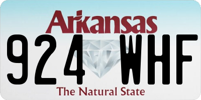 AR license plate 924WHF