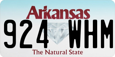 AR license plate 924WHM
