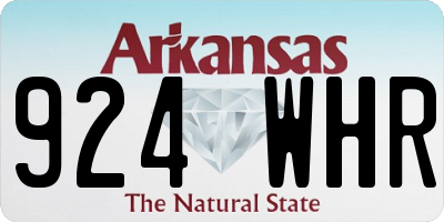 AR license plate 924WHR