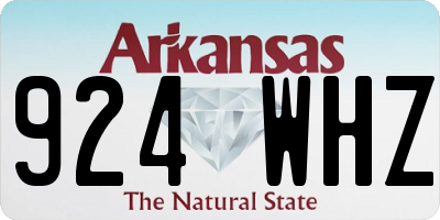AR license plate 924WHZ