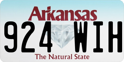 AR license plate 924WIH
