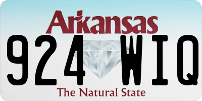 AR license plate 924WIQ