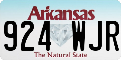 AR license plate 924WJR