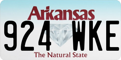 AR license plate 924WKE
