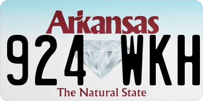 AR license plate 924WKH