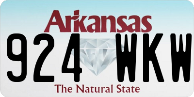AR license plate 924WKW
