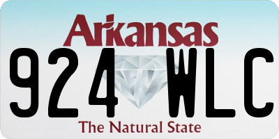 AR license plate 924WLC