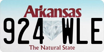 AR license plate 924WLE