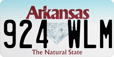 AR license plate 924WLM