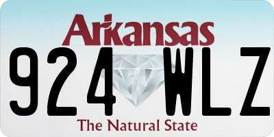 AR license plate 924WLZ
