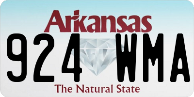 AR license plate 924WMA
