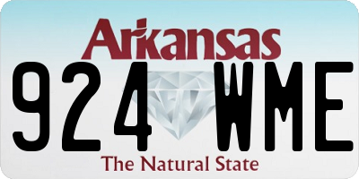 AR license plate 924WME