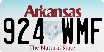 AR license plate 924WMF