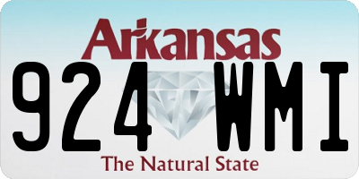 AR license plate 924WMI