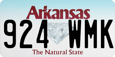 AR license plate 924WMK
