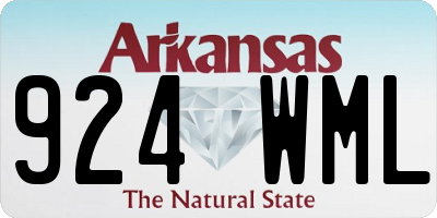AR license plate 924WML