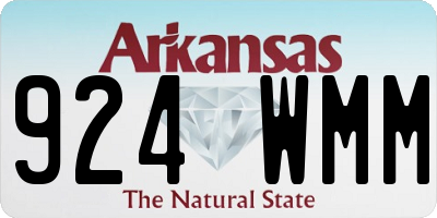 AR license plate 924WMM