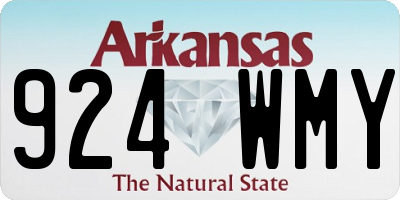 AR license plate 924WMY