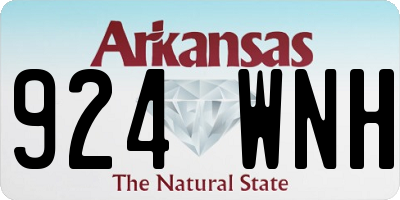 AR license plate 924WNH