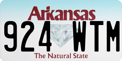 AR license plate 924WTM