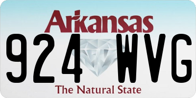 AR license plate 924WVG