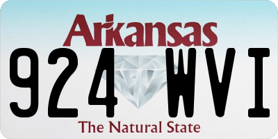 AR license plate 924WVI