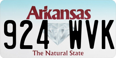 AR license plate 924WVK