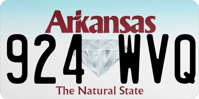AR license plate 924WVQ