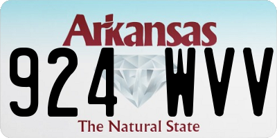 AR license plate 924WVV