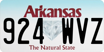 AR license plate 924WVZ