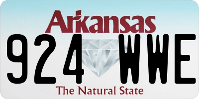 AR license plate 924WWE