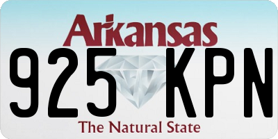 AR license plate 925KPN