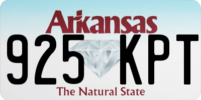 AR license plate 925KPT