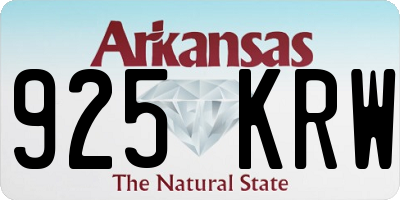 AR license plate 925KRW
