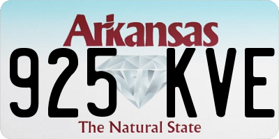 AR license plate 925KVE