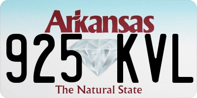 AR license plate 925KVL