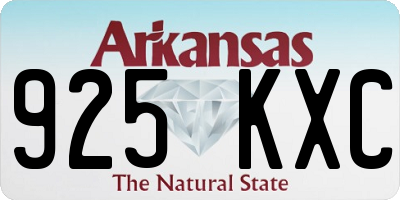AR license plate 925KXC