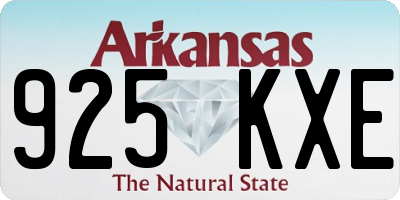 AR license plate 925KXE