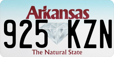 AR license plate 925KZN
