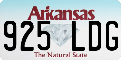 AR license plate 925LDG
