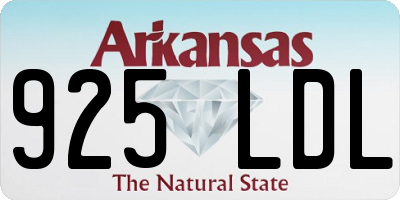 AR license plate 925LDL