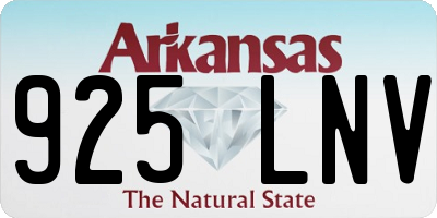 AR license plate 925LNV