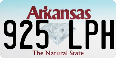 AR license plate 925LPH