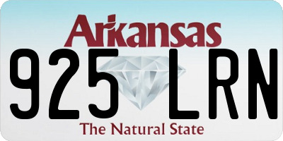 AR license plate 925LRN