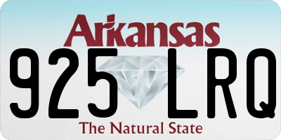 AR license plate 925LRQ