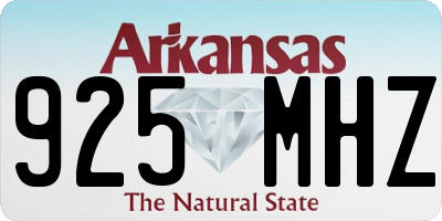 AR license plate 925MHZ