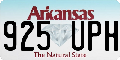AR license plate 925UPH