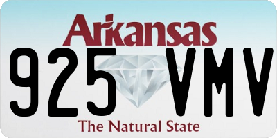 AR license plate 925VMV